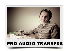 pro audio transfer home